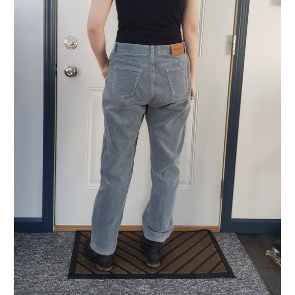 Lauren Ralph Lauren Blue Corduroy Pants - Picture 3 of 4